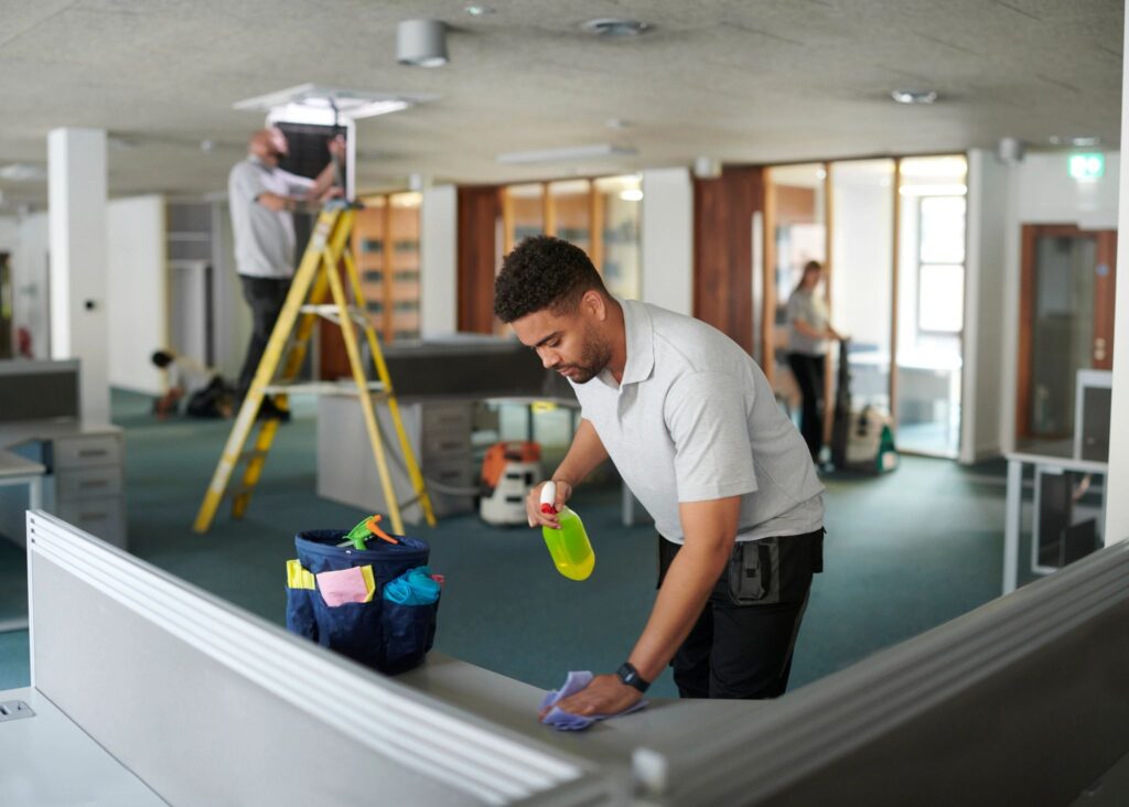 commercial office cleaning